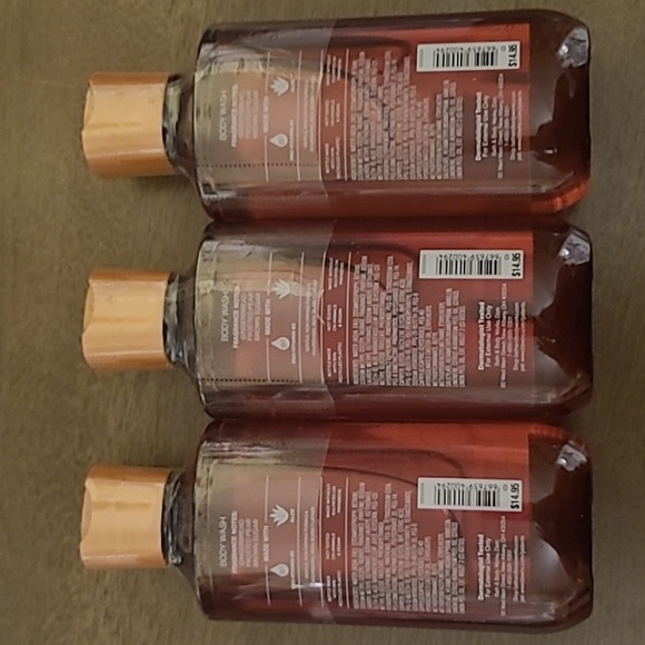 🆕️Bath & Body Works Gingerbread Latte Body Wash - Set Of 3 - Picture 2 of 4